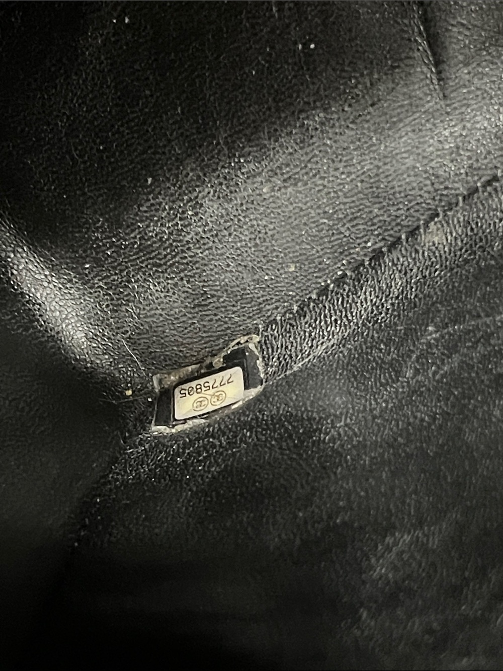 Chanel Black Quilted Patent Leather Tote Bag - Picture 5 of 8
